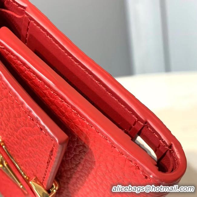 Grade Louis vuitton original CAPUCINES M68587 red