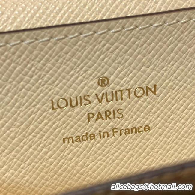 Best Quality Louis vuitton original TWIST MULTICARTES card holder M68681 beige