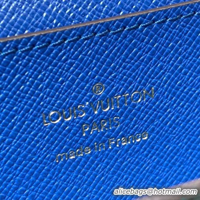 Best Quality Louis vuitton original TWIST MULTICARTES card holder M68681 blue