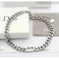 Top Quality Dior CD Chian Necklace 2061230 Silver 2020