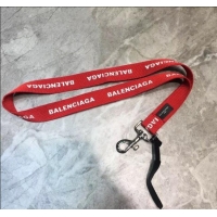 Sumptuous Promotional Balenciaga Canvas Strap With Logo B60436 Red 2020