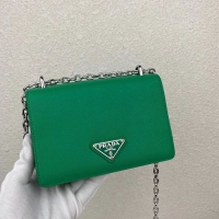 Trendy Design Prada Saffiano leather mini shoulder bag 2BD032 green