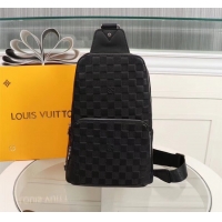 Unique Style Louis Vuitton AVENUE SLING BAG N41720 Black