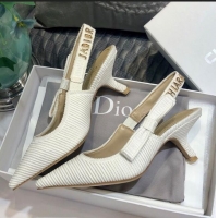 Luxury Discount Dior J'Adior x Chiara Pumps 65mm C72122 White 2020