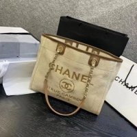 Best Grade Chanel Large Shoulder Bag A67001 Cream