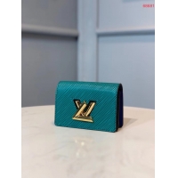 Best Quality Louis vuitton original TWIST MULTICARTES card holder M68681 blue