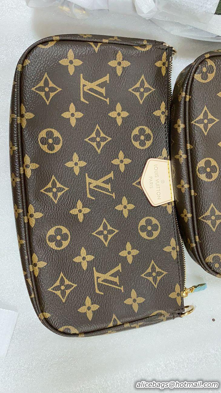 Top Quality Louis Vuitton Monogram Canvas Original Leather M44823 Blackish green