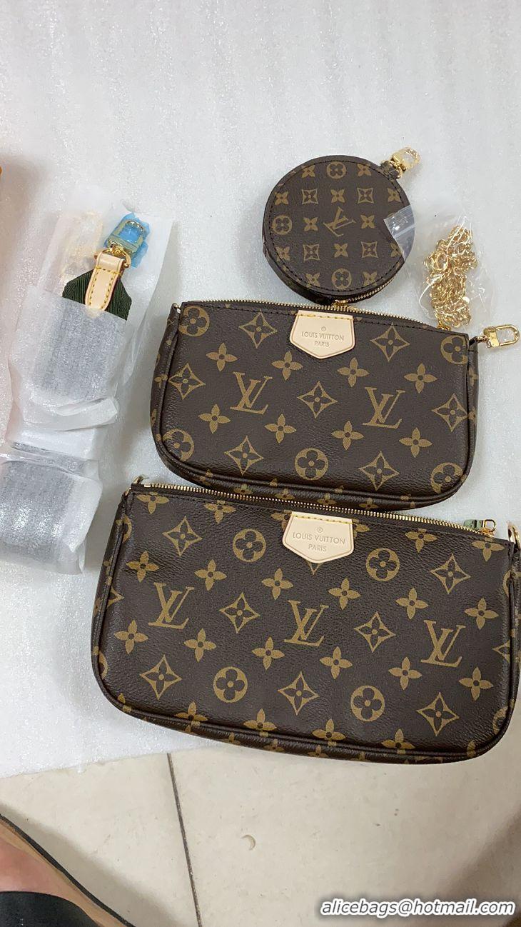 Top Quality Louis Vuitton Monogram Canvas Original Leather M44823 Blackish green