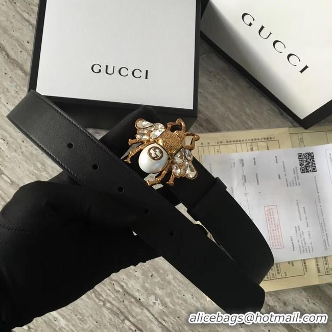 Classic Gucci leather belt 499638 black