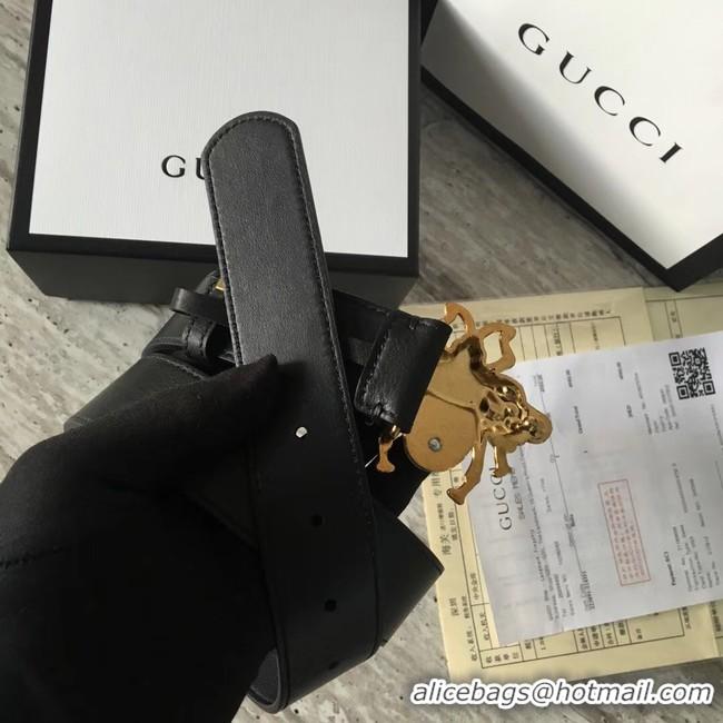 Classic Gucci leather belt 499638 black