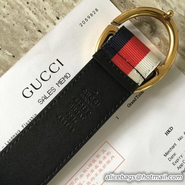 Affordable Price Gucci Web belt G25511 Red & white & blue