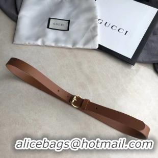 Good Quality Gucci Original Calf Leather 20MM 3305-1