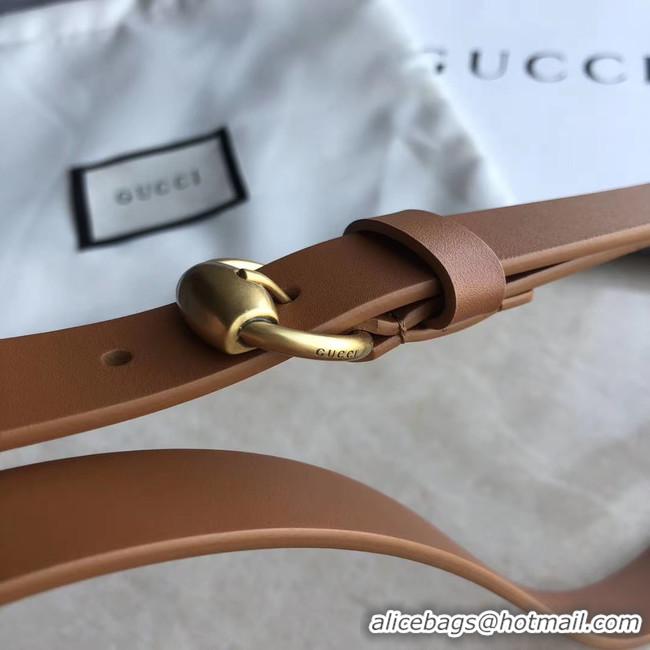 Good Quality Gucci Original Calf Leather 20MM 3305-1