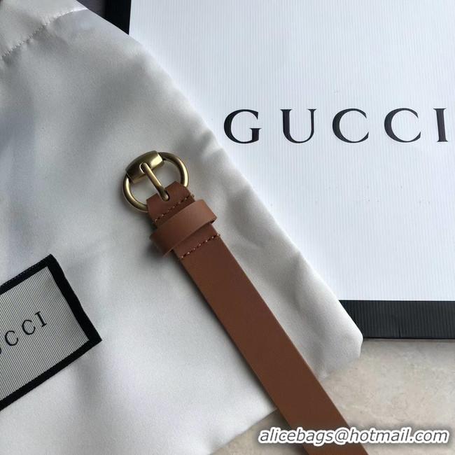 Good Quality Gucci Original Calf Leather 20MM 3305-1