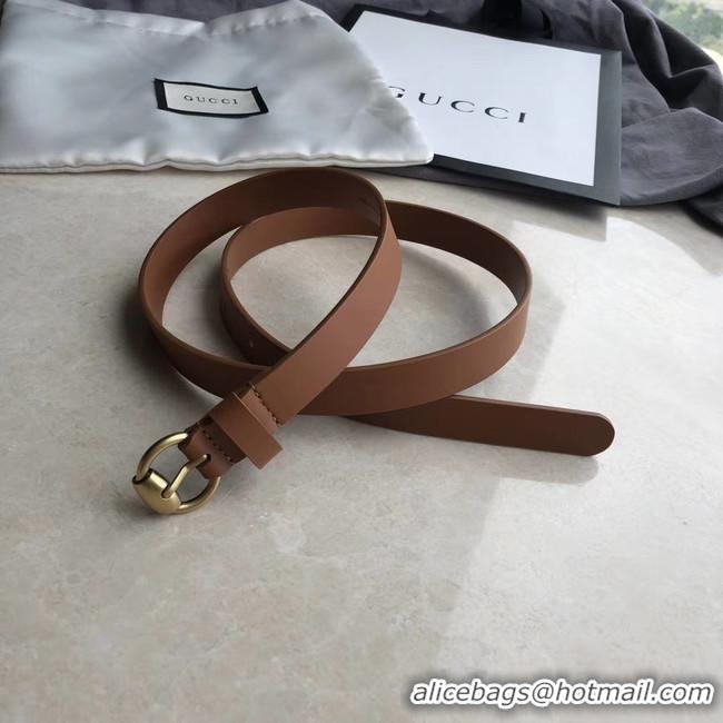 Good Quality Gucci Original Calf Leather 20MM 3305-1