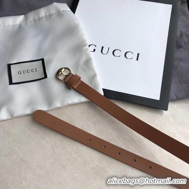 Good Quality Gucci Original Calf Leather 20MM 3305-1