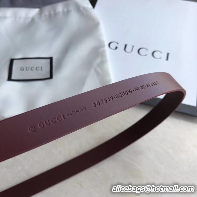 Best Luxury Gucci Original Calf Leather 20MM 3305-3