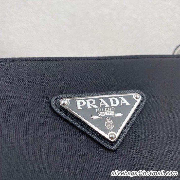 Best Design Prada Saffiano Leather Mini Shoulder Bag 1BH171 Black