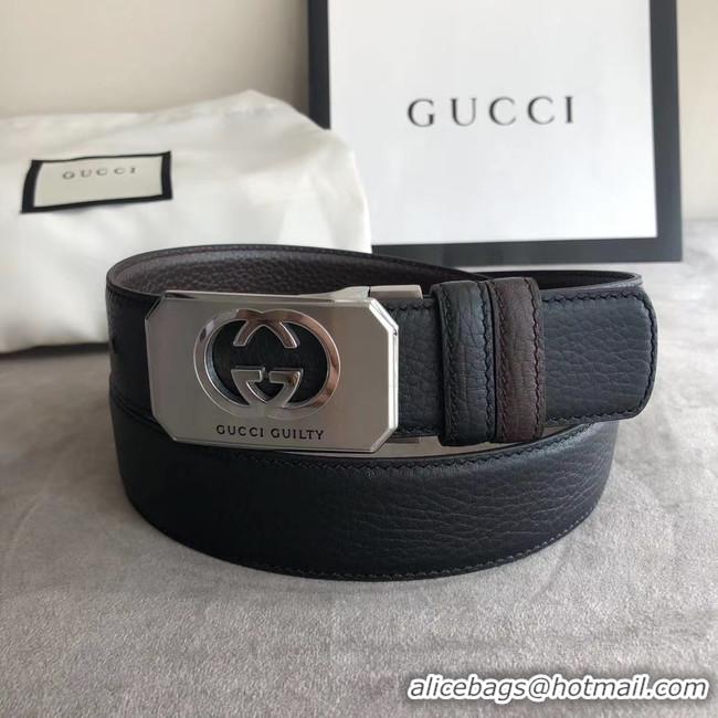 Super Quality Gucci Original Calf Leather 35MM 3306-1 