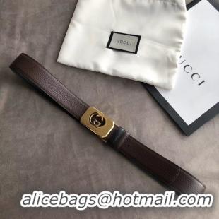 Best Grade Gucci Original Calf Leather 35MM 3306-2