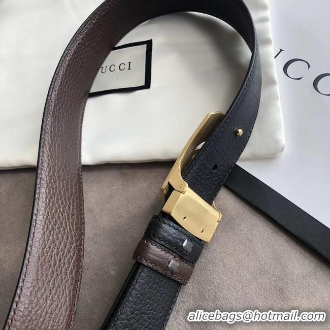 Best Grade Gucci Original Calf Leather 35MM 3306-2