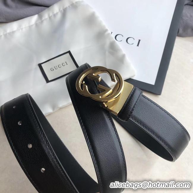 Discount Gucci Original Calf Leather 35MM 3306-9