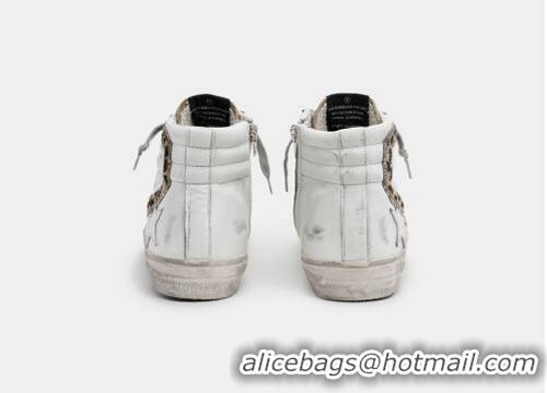 Grade Quality Golden Goose GGDB Slide Sneakers With Leopard Print Pony Skin Inserts GGBD20