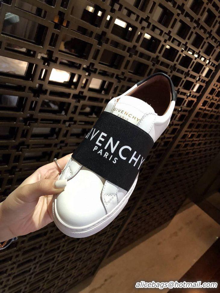 ​New Fashion Givenchy Paris Sneakers in Calf Leather G87539 White/Black