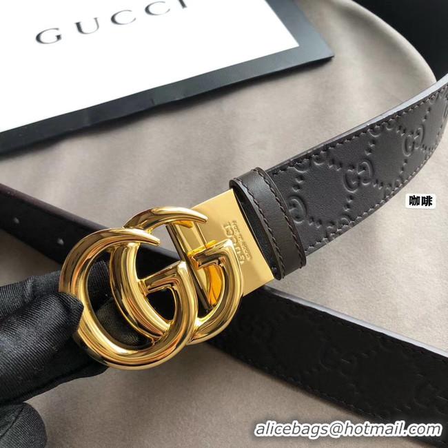 Best Grade Gucci Original Calf Leather 35MM 3306-10