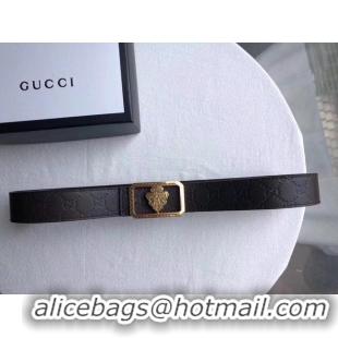 Discount Gucci Original Calf Leather 35MM 3306-13