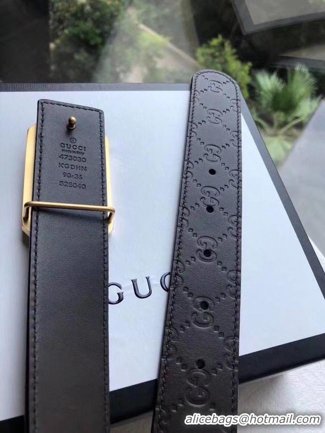 Discount Gucci Original Calf Leather 35MM 3306-13