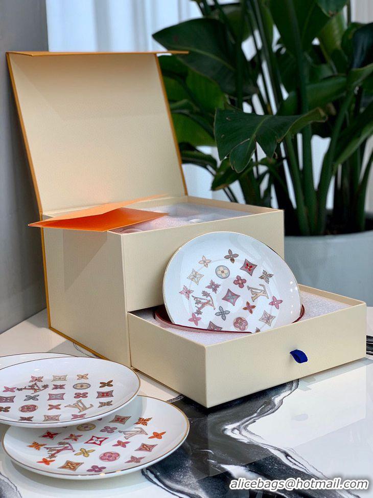 Top Quality Louis VUitton Plates Set And Cups Set GI046