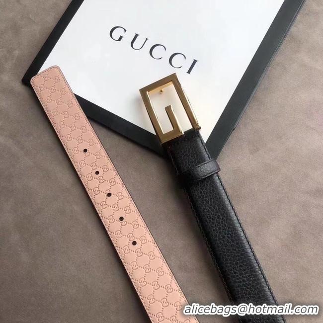 Luxury Gucci Original Calf Leather 35MM 3306-18