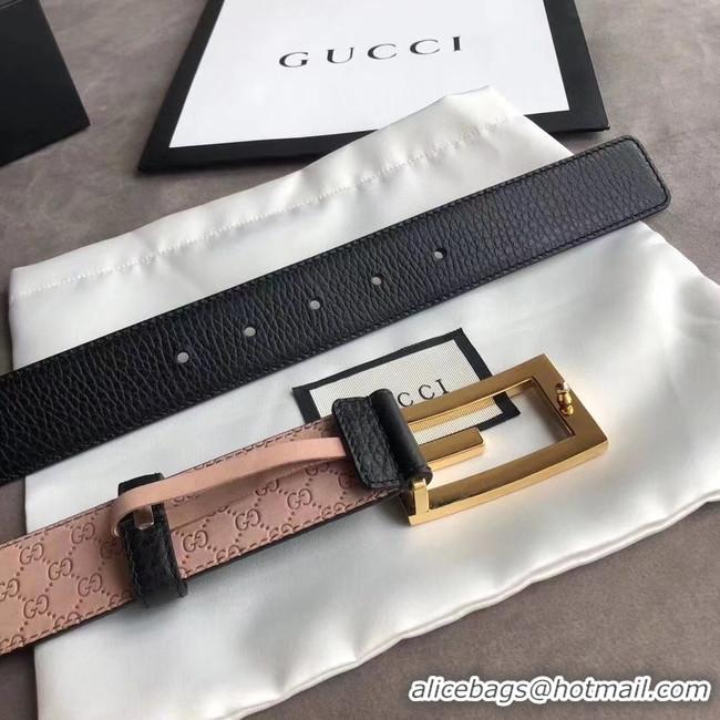 Luxury Gucci Original Calf Leather 35MM 3306-18