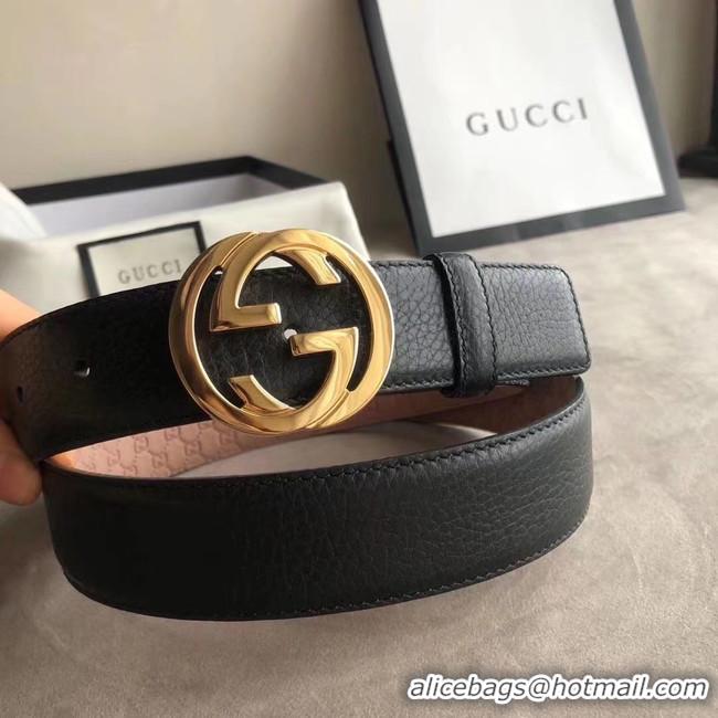 Stylish Gucci Original Calf Leather 35MM 3306-20