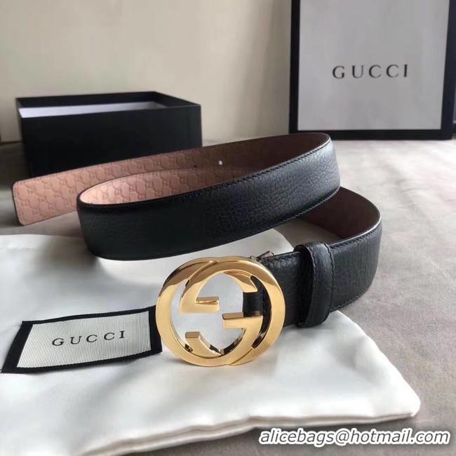 Stylish Gucci Original Calf Leather 35MM 3306-20