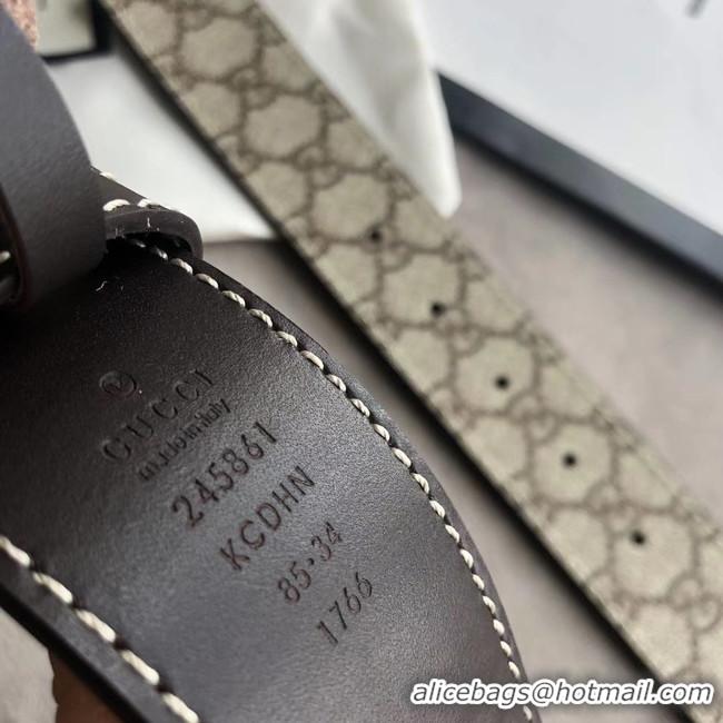 Low Price Gucci Original Calf Leather 40MM 3307-5