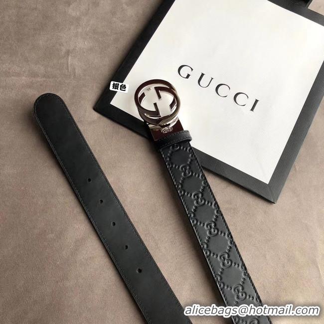 Crafted Gucci Original Calf Leather 35MM 3306-23