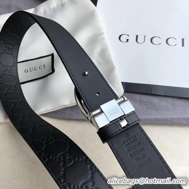 Top Grade Gucci Original Calf Leather 35MM 3306-25