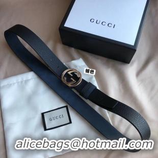 Good Quality Gucci Original Calf Leather 35MM 3309-1