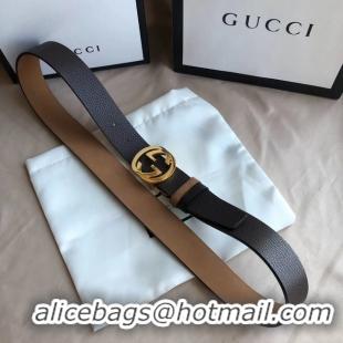 Unique Style Gucci Original Calf Leather 35MM 3309-2