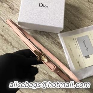 Discount Dior BEE BELT CALFSKIN B0387 pink