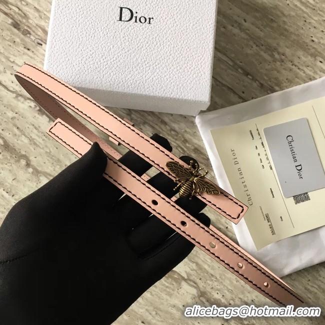 Discount Dior BEE BELT CALFSKIN B0387 pink