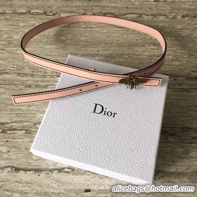 Discount Dior BEE BELT CALFSKIN B0387 pink