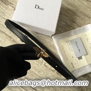 Unique Style Dior BEE BELT CALFSKIN B0387 black