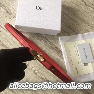 Trendy Design Dior BEE BELT CALFSKIN B0387 red