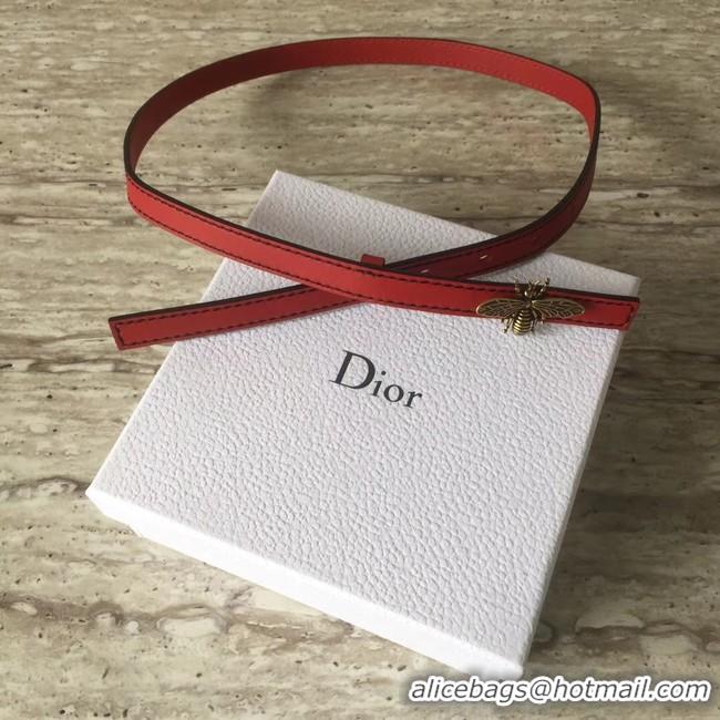 Trendy Design Dior BEE BELT CALFSKIN B0387 red