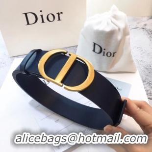 Good Quality Dior Calf Leather Belt Wide with 40mm 5362