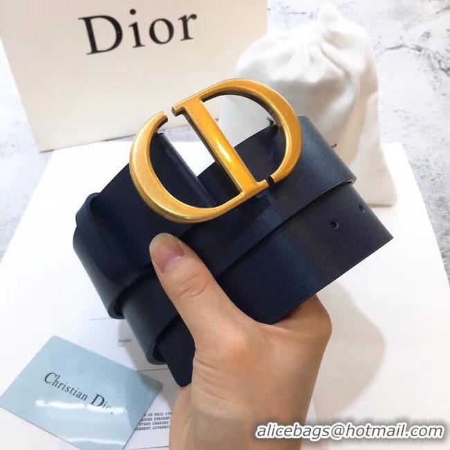 Good Quality Dior Calf Leather Belt Wide with 40mm 5362