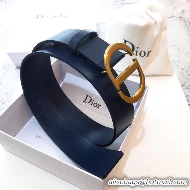 Good Quality Dior Calf Leather Belt Wide with 40mm 5362